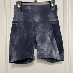 Women's Born Primitive High Waist, No Front Seam Tie-Dye Workout Shorts